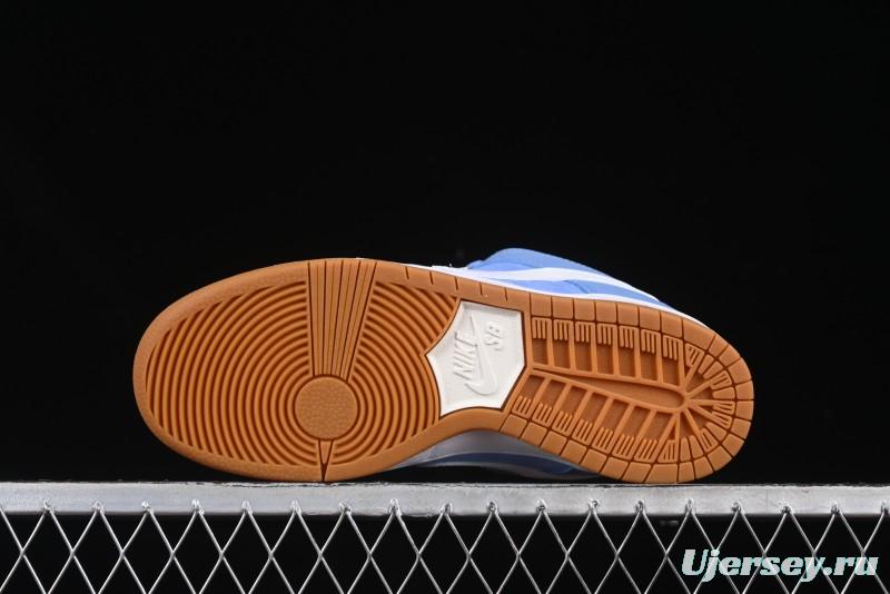 Nike SB Dunk Low Pro ISO University Blue Low-Top Skate Shoes - FJ1674-401