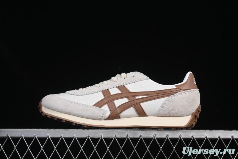 Onitsuka Tiger Serrano Retro Sneakers - White/Brown