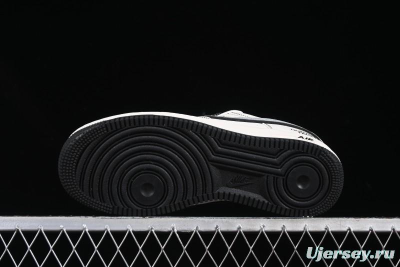 Nike Air Force 1 '07 Low The North Face x Comme des Garçons Black White Line Casual Sneakers - HH7518-050