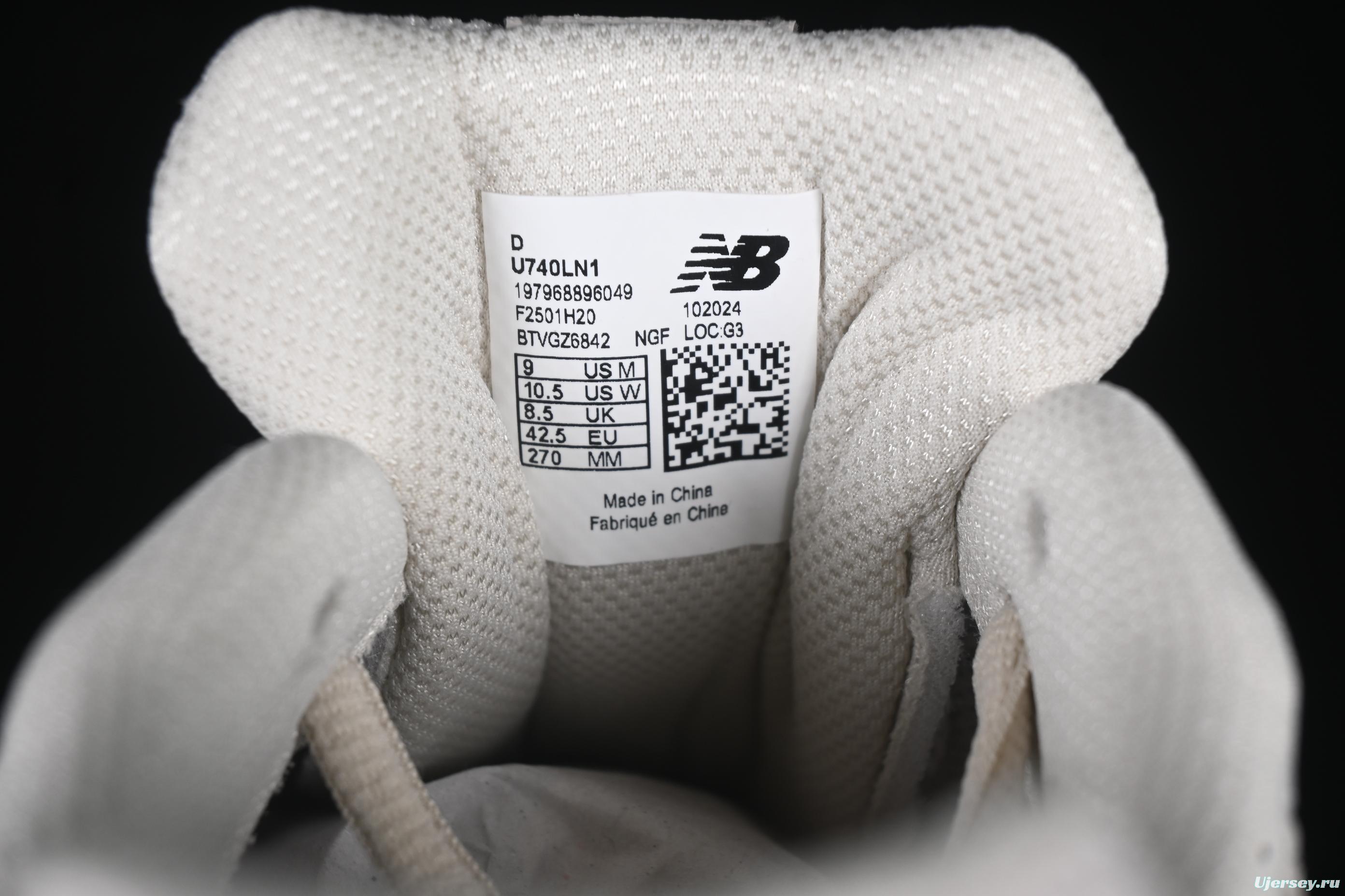 New Balance 740 ABZORB Running Sneakers - Classic White/Neutral Style