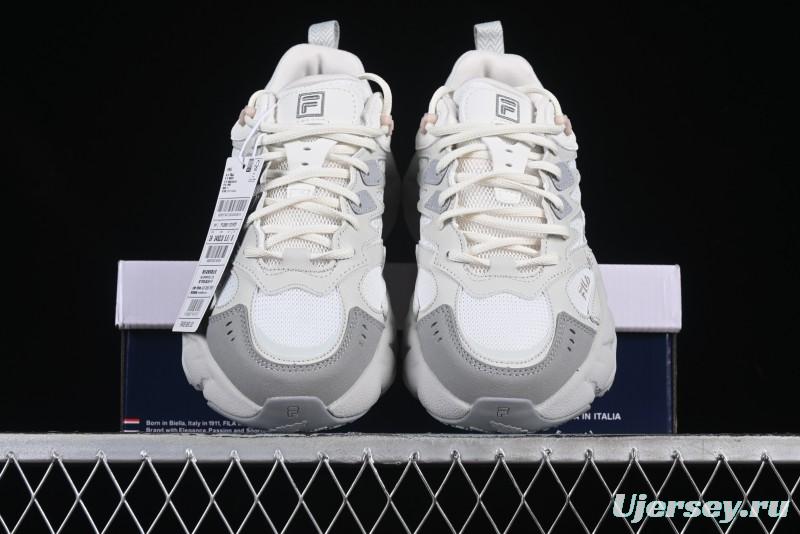 FILA Wave Fusion Chunky Sneakers - White & Gray