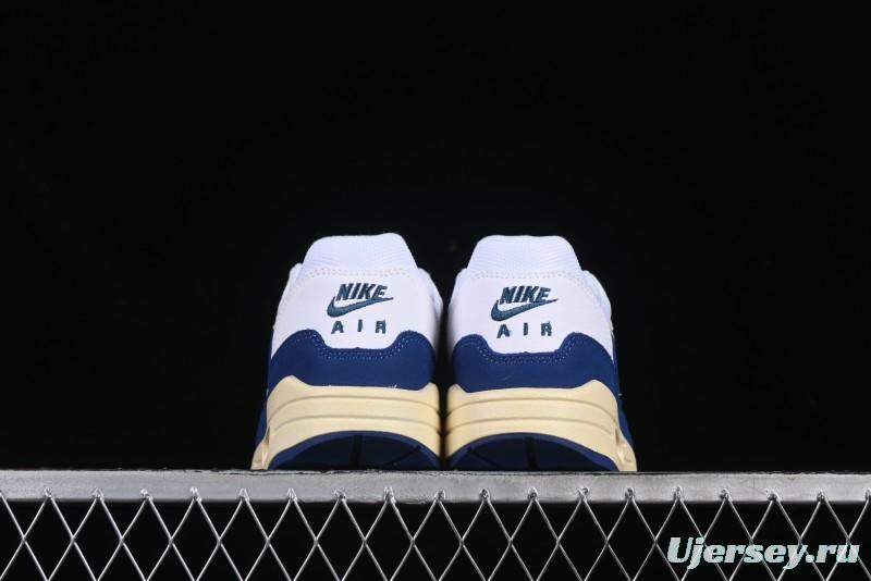 Nike Air Max 1 Retro Running Shoes with Half-Sole Air Cushion - FQ8048-133