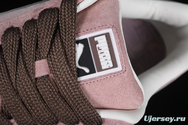 PUMA Suede Classic Sneakers - Rose Pink & Chocolate Brown