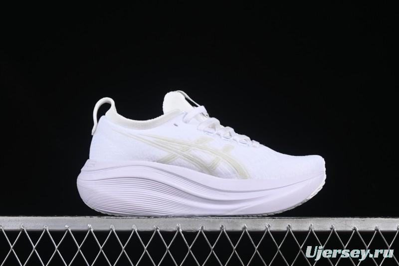 Asics Gel-Nimbus 27 Retro Breathable Casual Shoes with Cushioning for Men - 1012B753-100