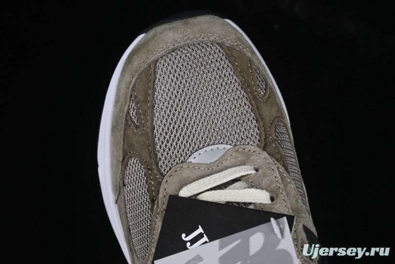 New Balance Made In USA M993 Series Classic Retro Casual Running Shoes with Heritage Design - U993JJ