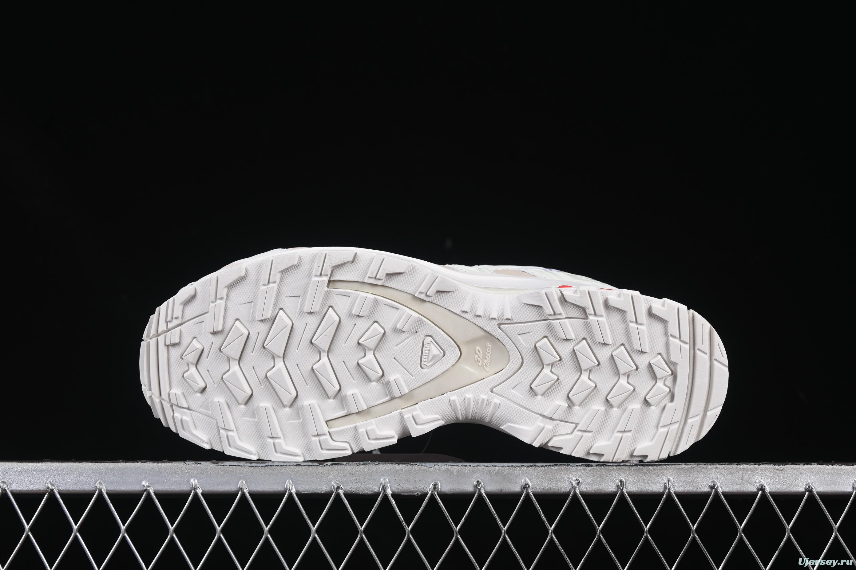 Salomon XT-Wings 2 Trail Running Shoes – Cream & Lavender Edition