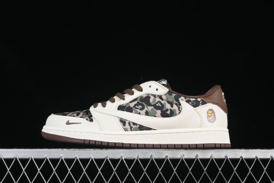 Nike x BAPE "Camo Luxe" Air Jordan 1 Low – Premium Collaboration Sneakers