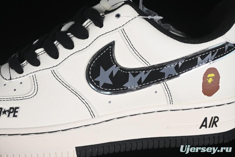 Nike Air Force 1 '07 Low Bape Collaboration Dual Camo Print Casual Sneakers - XS1958-523