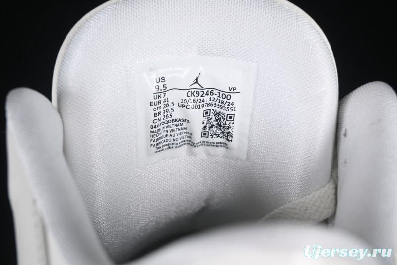 Nike Air Jordan 3 Retro Sneakers Sail Metallic Silver with Elephant Print Accents - CK9246-100