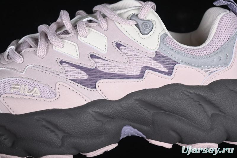 FILA Women's Fusion Energy Chunky Sneakers - Lilac & Black