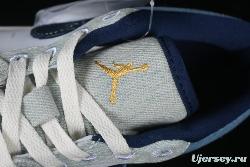 Nike Air Jordan 1 Low "Canadian Tuxedo" Basketball Shoes - IH0648-141