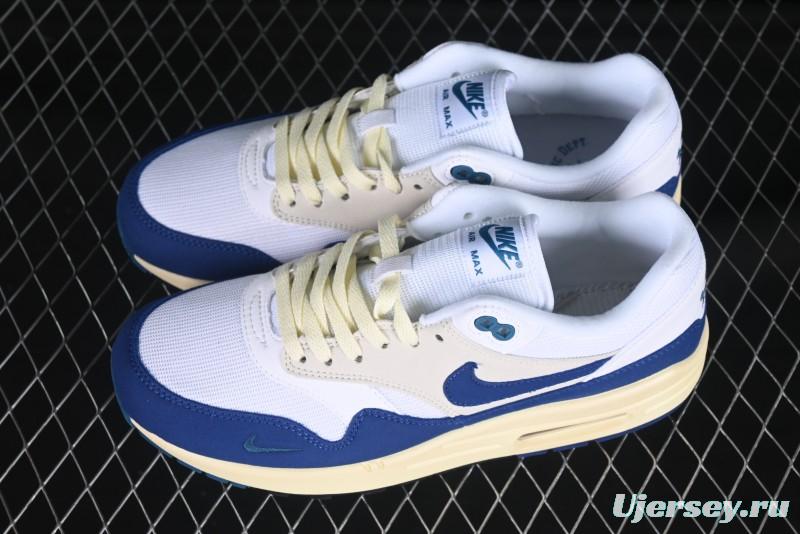 Nike Air Max 1 Retro Running Shoes with Half-Sole Air Cushion - FQ8048-133