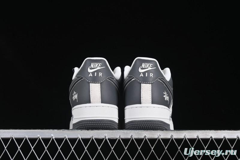 Nike Air Force 1'07 Low Stussy Collaboration Star Dust Grey Low-Top Casual Sneakers - XZ6188-229