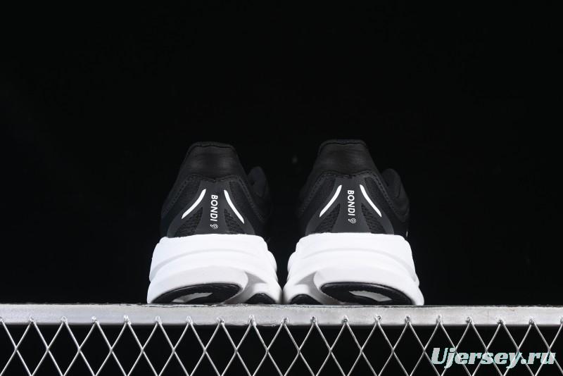 HOKA ONE ONE Bondi 9 Knit Lightweight Casual Running Shoes - 1162012 BWHT