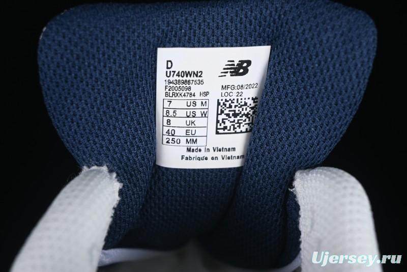 New Balance 740 Series Retro Dad Style Casual Sports Running Shoes - U740WN2