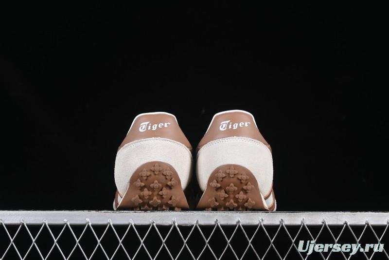 Onitsuka Tiger Serrano Retro Sneakers - White/Brown