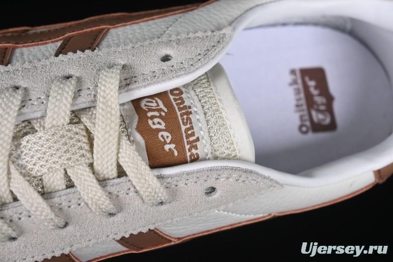Onitsuka Tiger Serrano Retro Sneakers - White/Brown