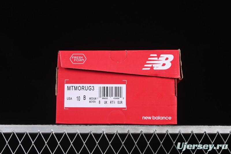 New Balance Fresh Foam X More V3TDS Low-Top Running Shoes with Durable Slip-Resistant Outsole - MTMORUG3