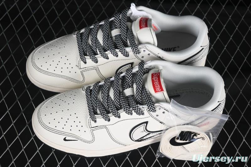 Nike x Supreme Dunk Low "Sketch Pack" - Premium Collaboration Sneaker