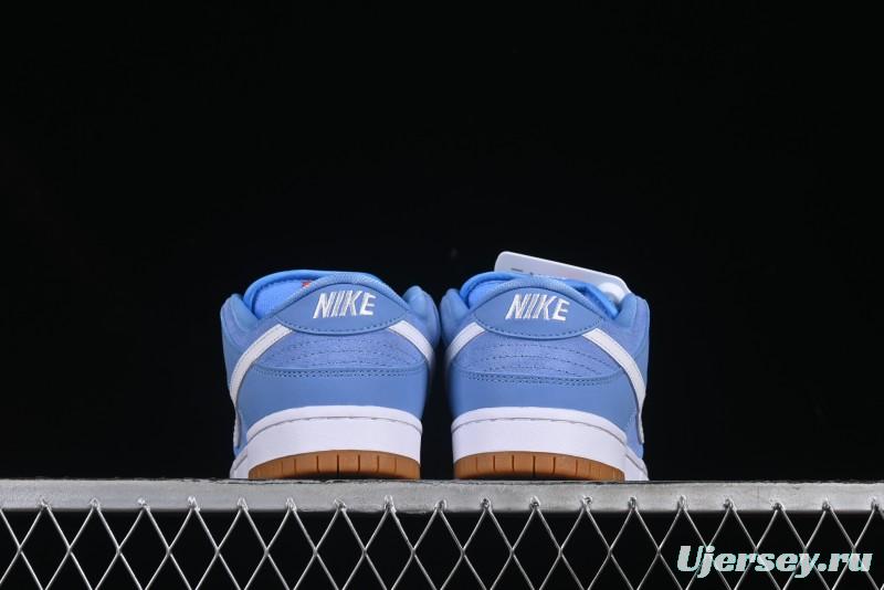 Nike SB Dunk Low Pro ISO University Blue Low-Top Skate Shoes - FJ1674-401