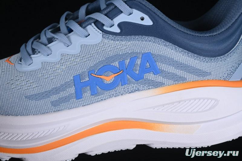 HOKA ONE ONE Bondi 9 Knit Lightweight Casual Running Shoes - 1162011 DNP