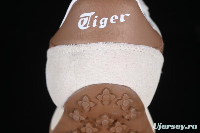 Onitsuka Tiger Serrano Retro Sneakers - White/Brown