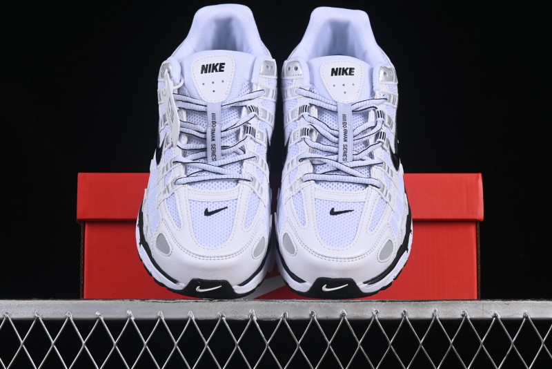 Nike P-6000 Premium Retro Casual Sneakers with Multi-Layer Design - CD6404-107
