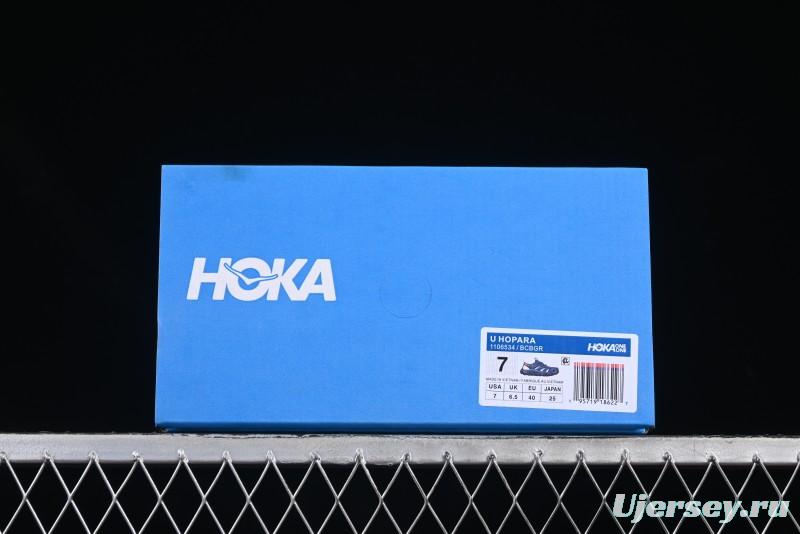 Hoka One One Hopara Outdoor Functional Mountain Sandals with Rugged Design - 1106534 BCBGR