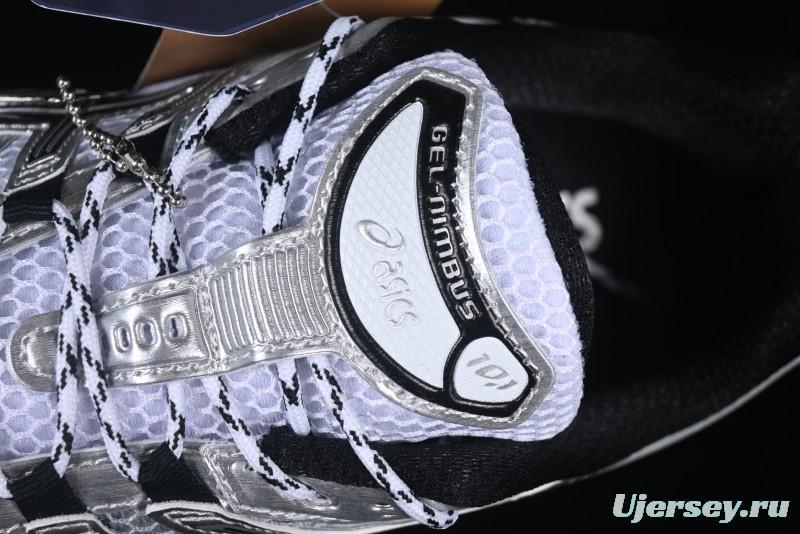 Asics Gel-Nimbus 10.1 Retro Breathable Casual Shoes with Cushioning for Men - 1203A780-101