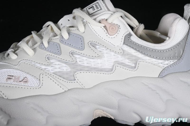FILA Wave Fusion Chunky Sneakers - White & Gray