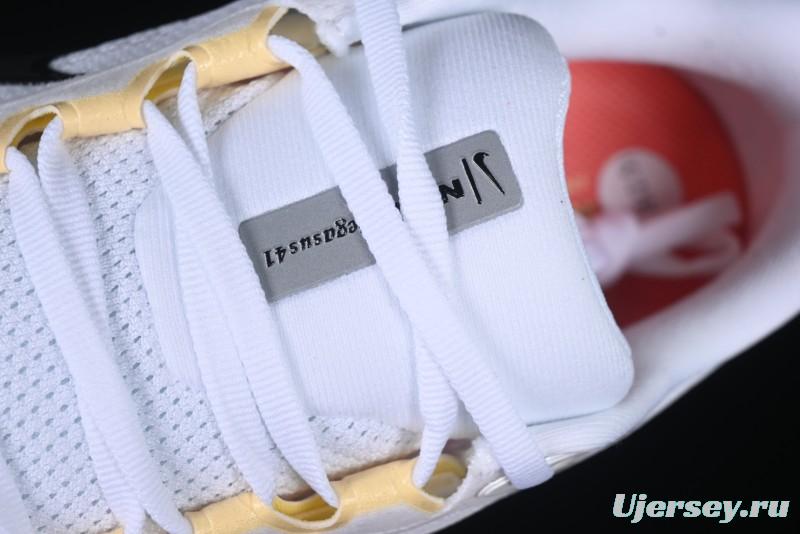 Nike Air Zoom Running Shoes - White/Coral Gradient