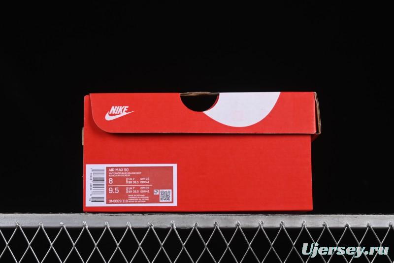 Nike Air Max 90 Retro Running Shoes with Air Cushion Technology - DM0029-110