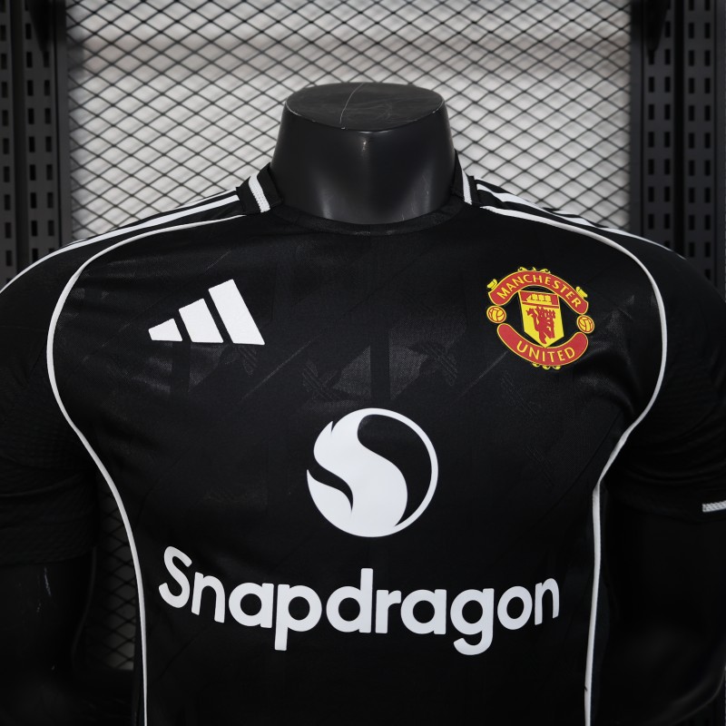 Player Version 25/26 Manchester United  Black Special Jersey