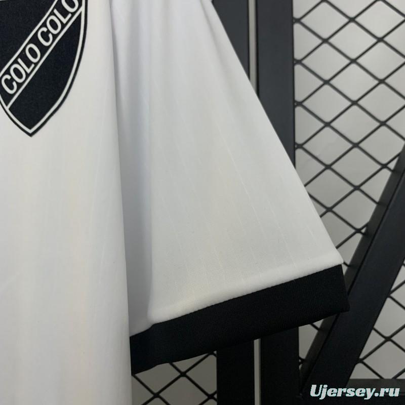 25/26 Colo Colo 100th Anniversary White