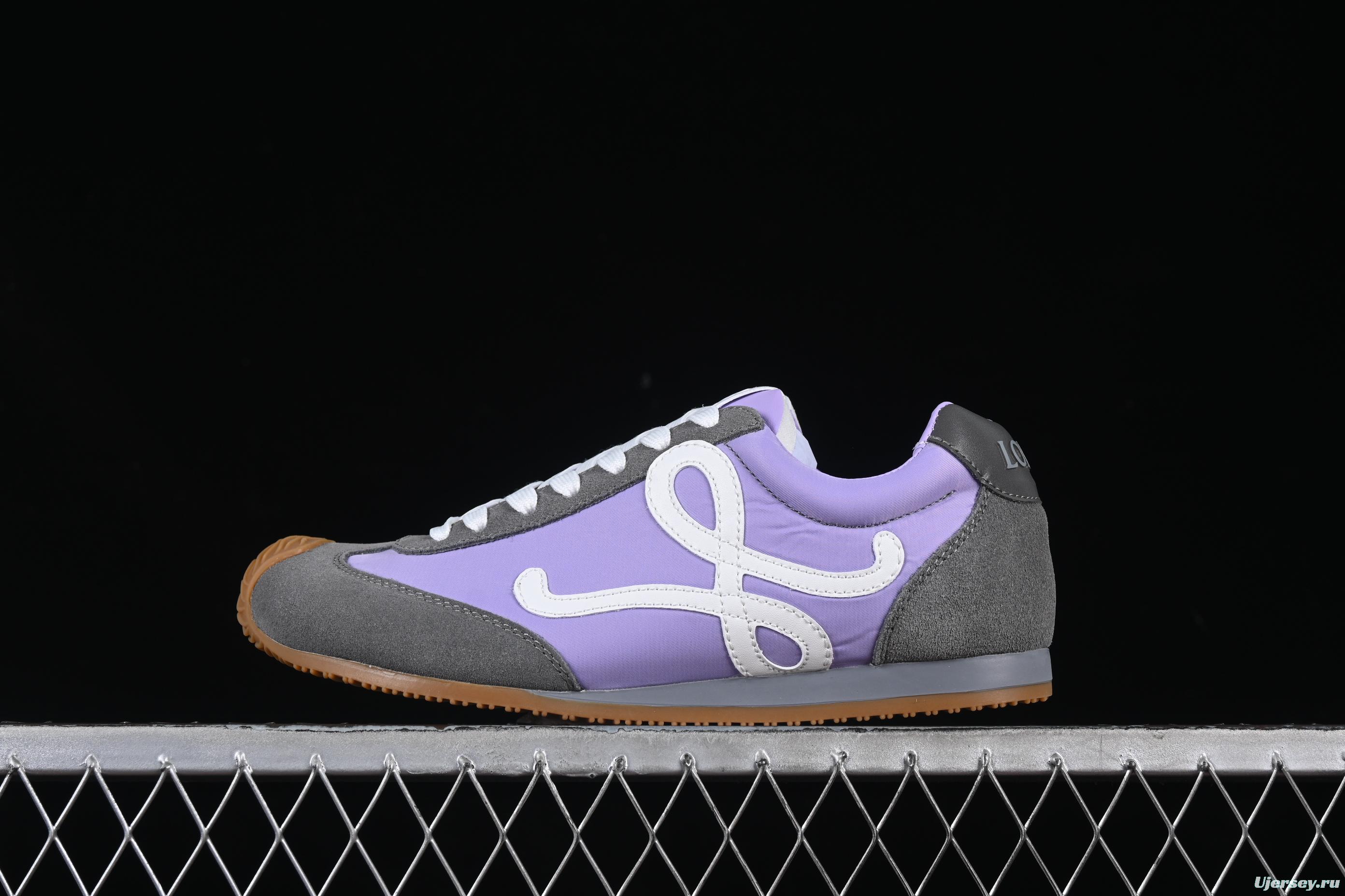 Loewe Ballet Runner 2.0 Sneakers Retro Style Lightweight Casual Shoes - PURPLE