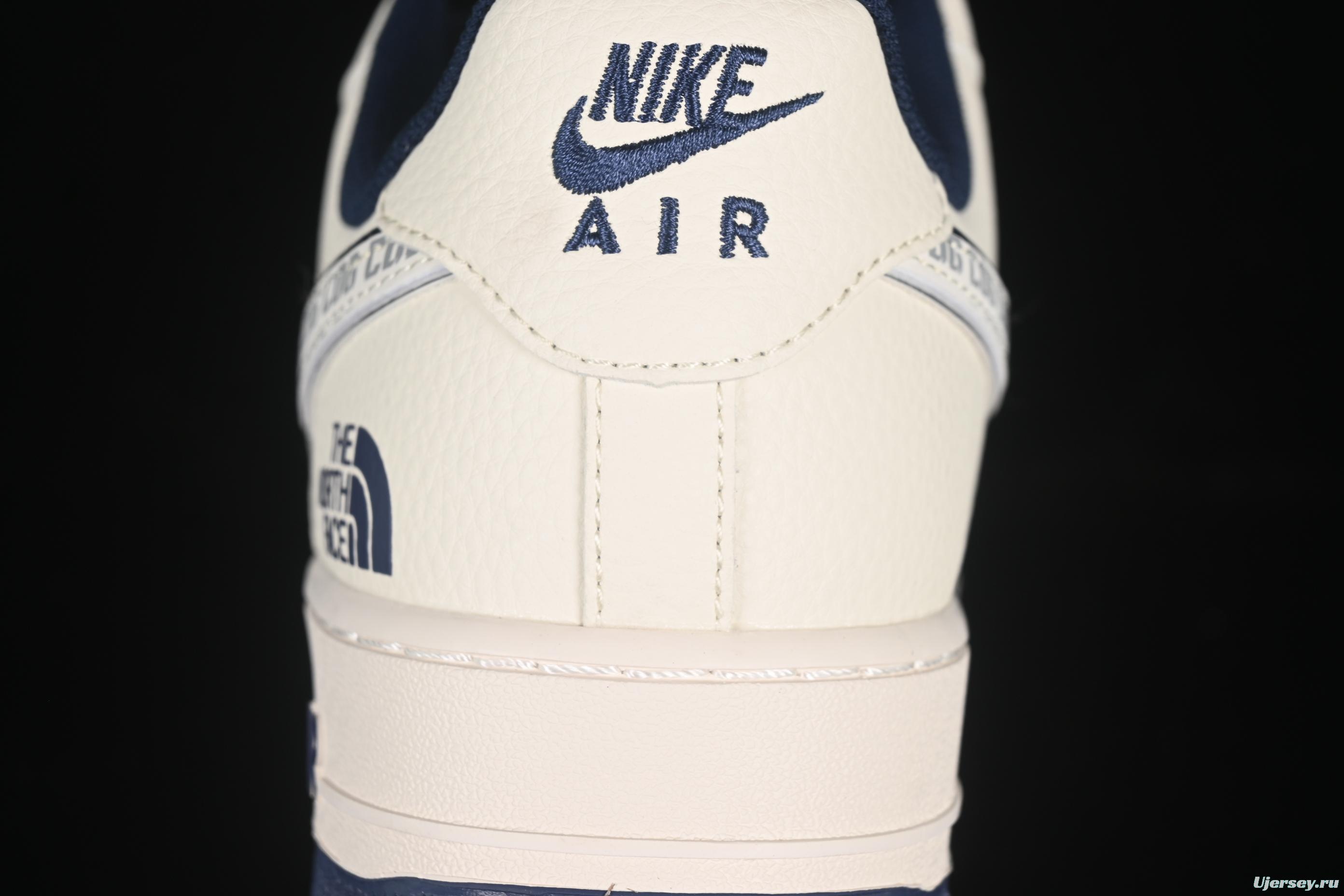 Nike Air Force 1'07 Low The North Face x Comme des Garçons Dark Blue Casual Sneakers - HH7518-075
