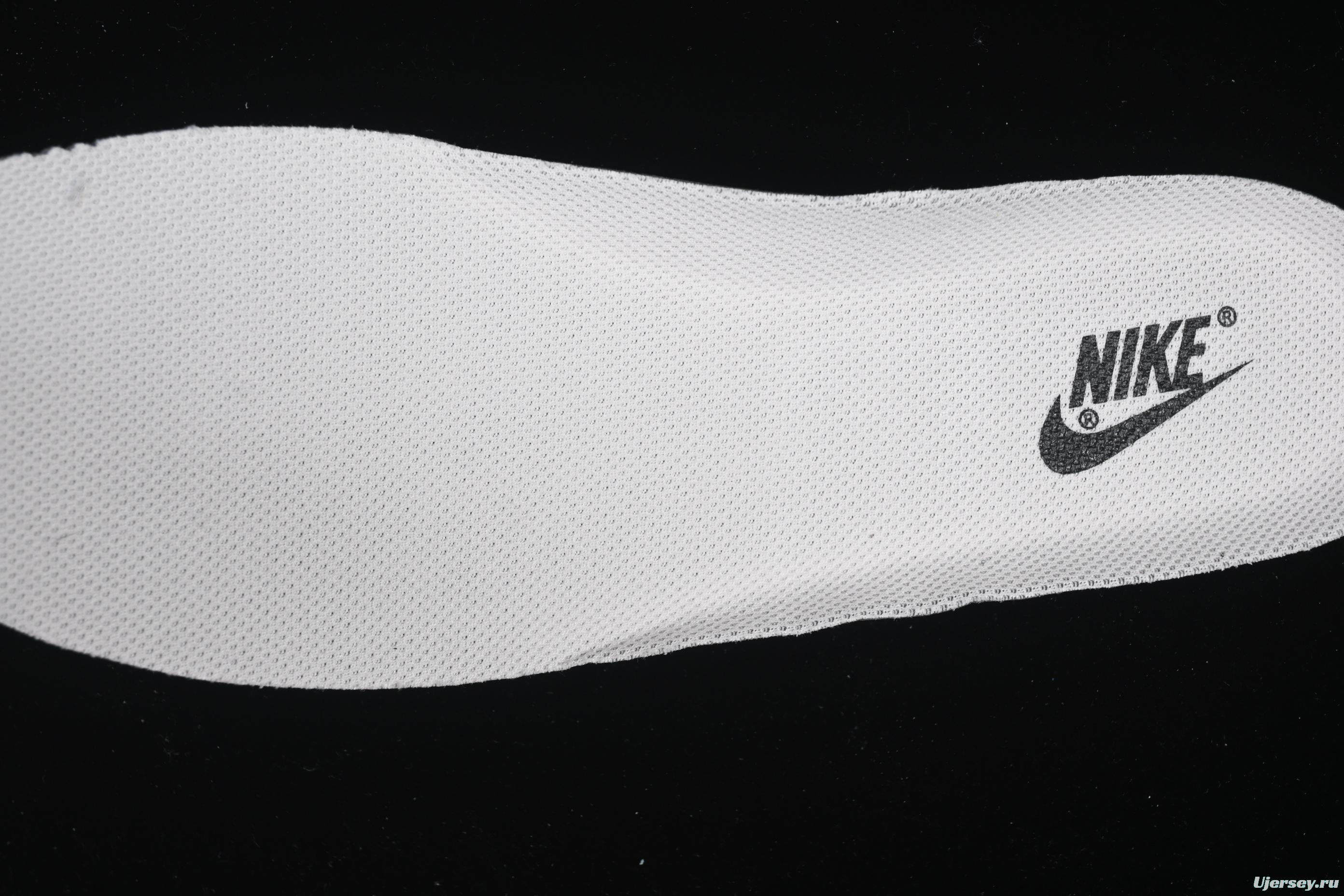 Nike Air Force 1 '07 Low Stussy Collaboration Black Dual-Tone Embroidery Casual Sneakers - HH7518-036