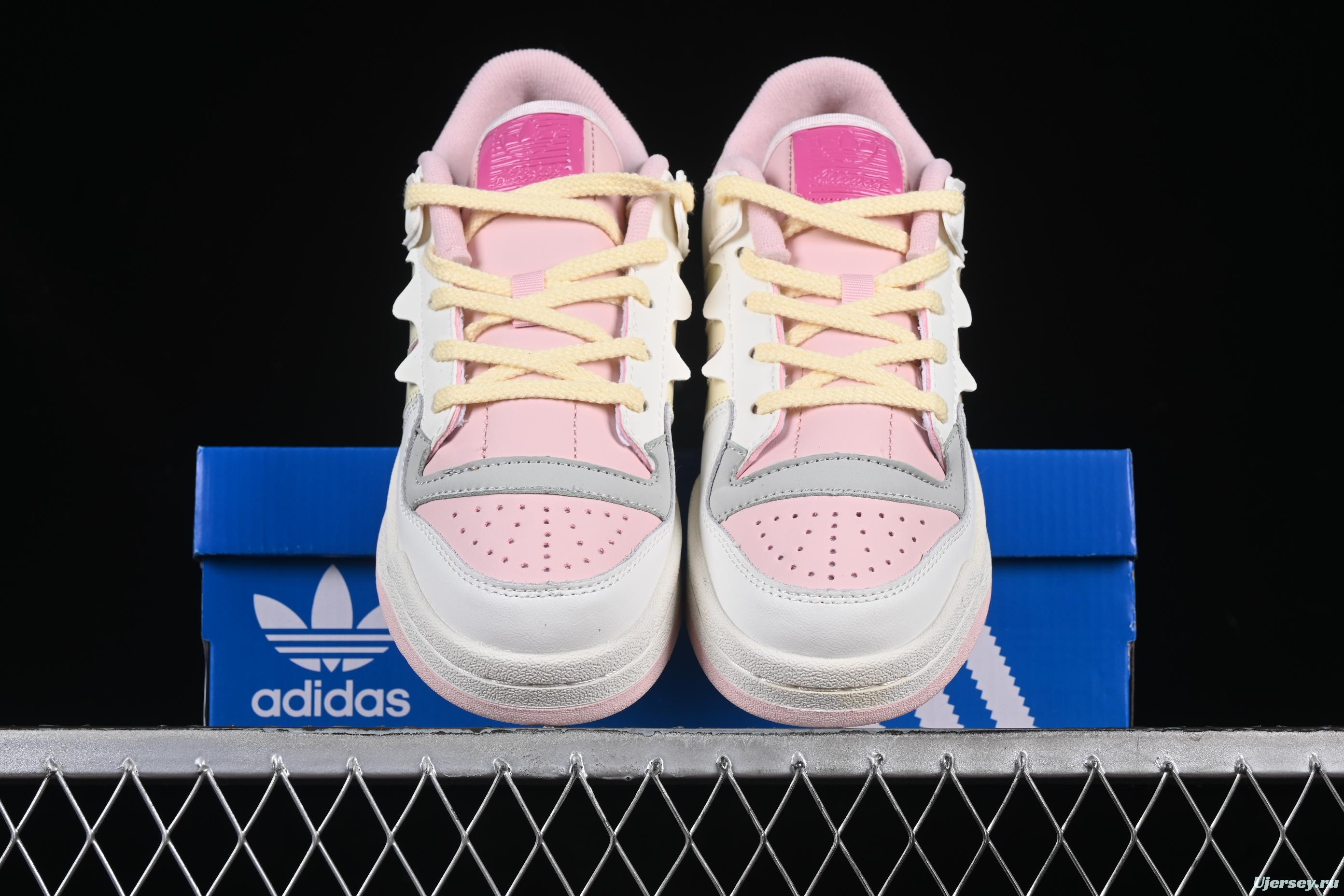 Adidas Forum 84 Low Classic Retro Basketball Shoes - JR8032