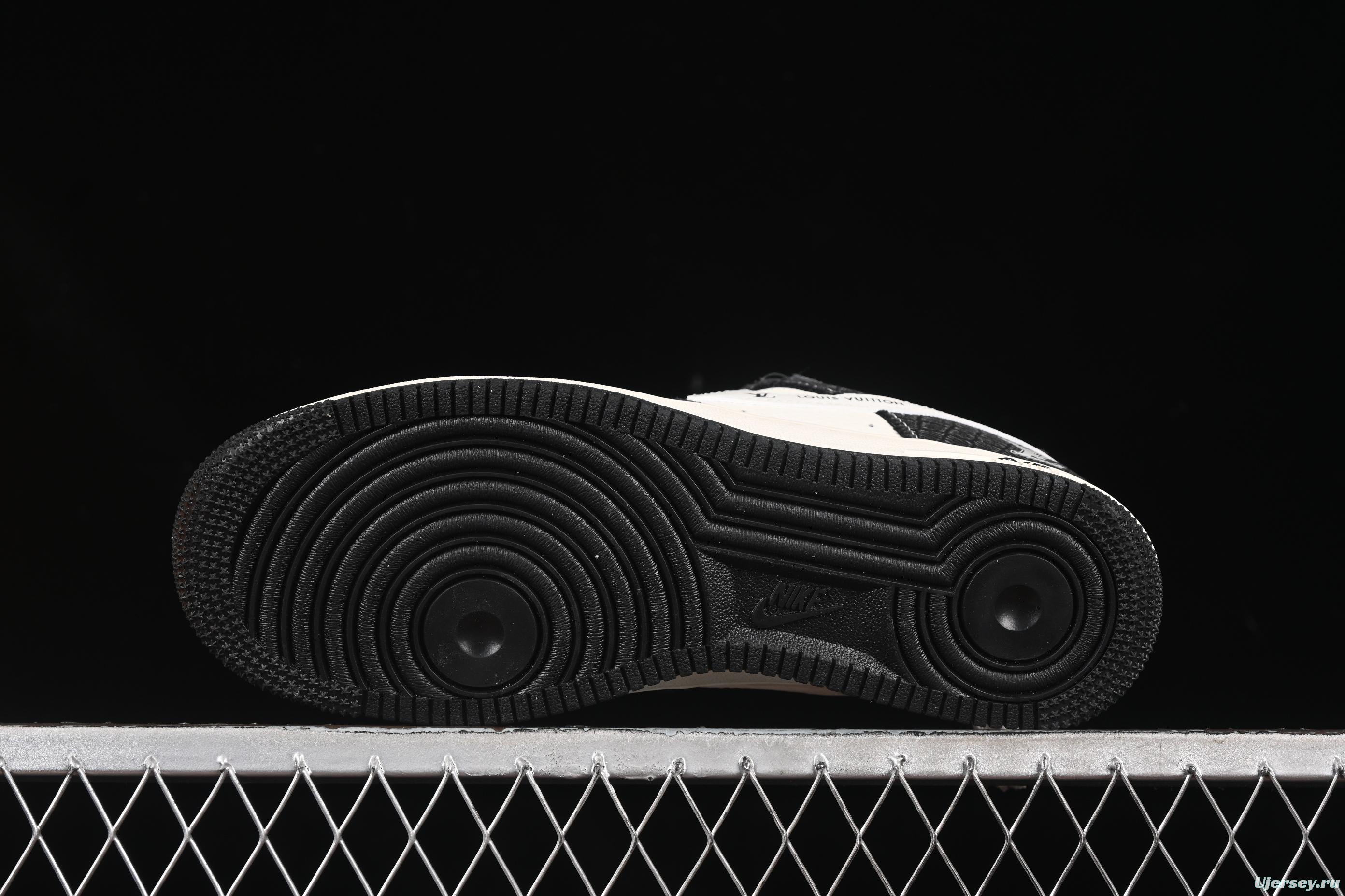 Nike Air Force 1 '07 Low LV Collaboration Denim Black Casual Sneakers - XS1958-550