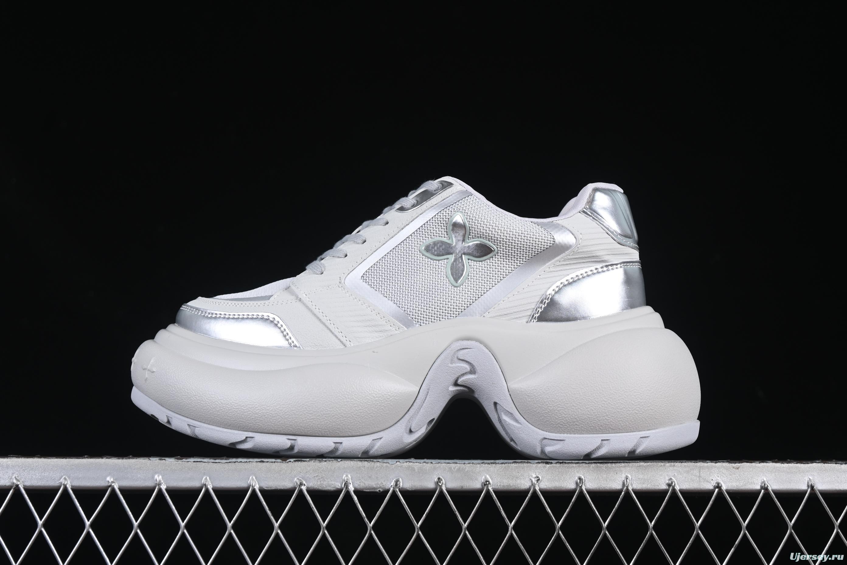 SMFK FUTURE RIPPLE Low-Top Fashion Sports Casual Shoes in Gray - AJD4