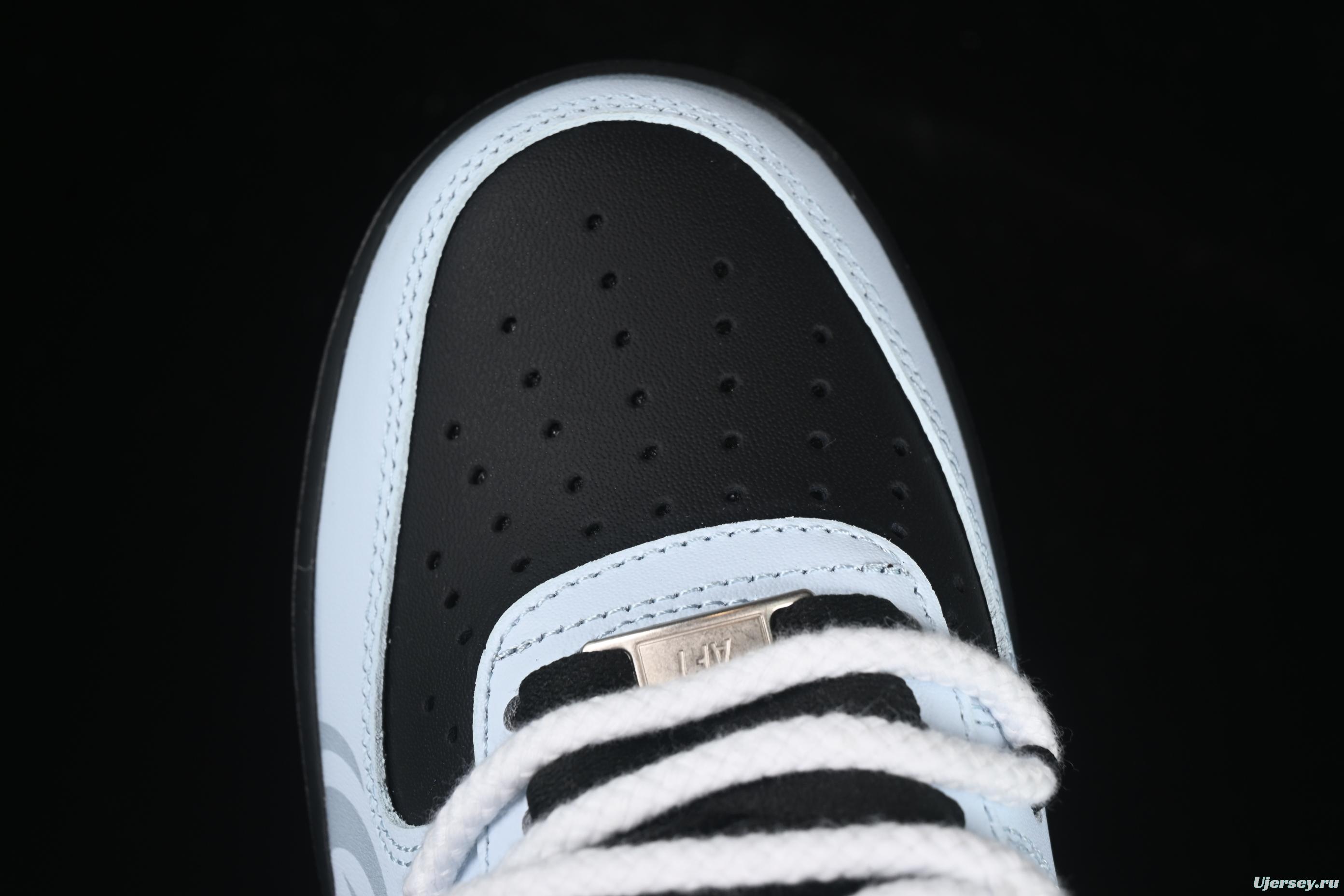 Nike Air Force 1 '07 Low Snake Print Casual Sneakers with Custom Leather - ZH0316-065