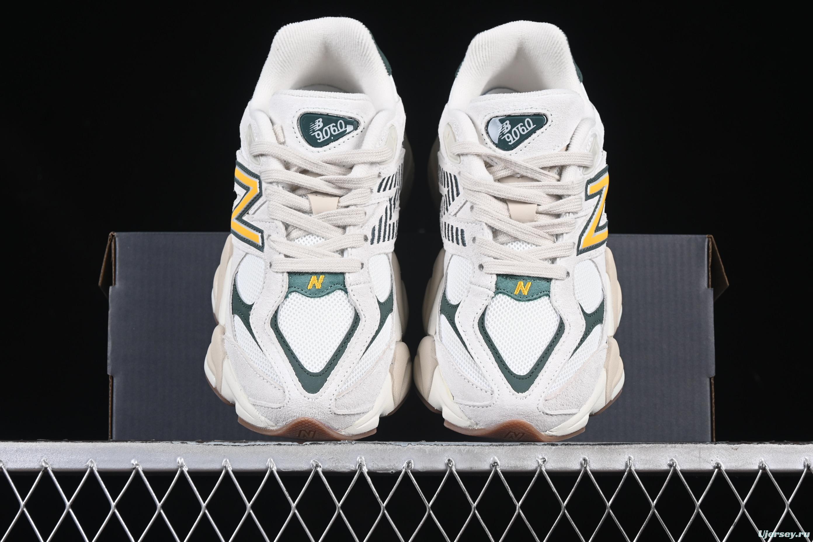 New Balance NB9060 Series Retro Casual Running Shoes with ABZORB Cushioning - U9060AGG