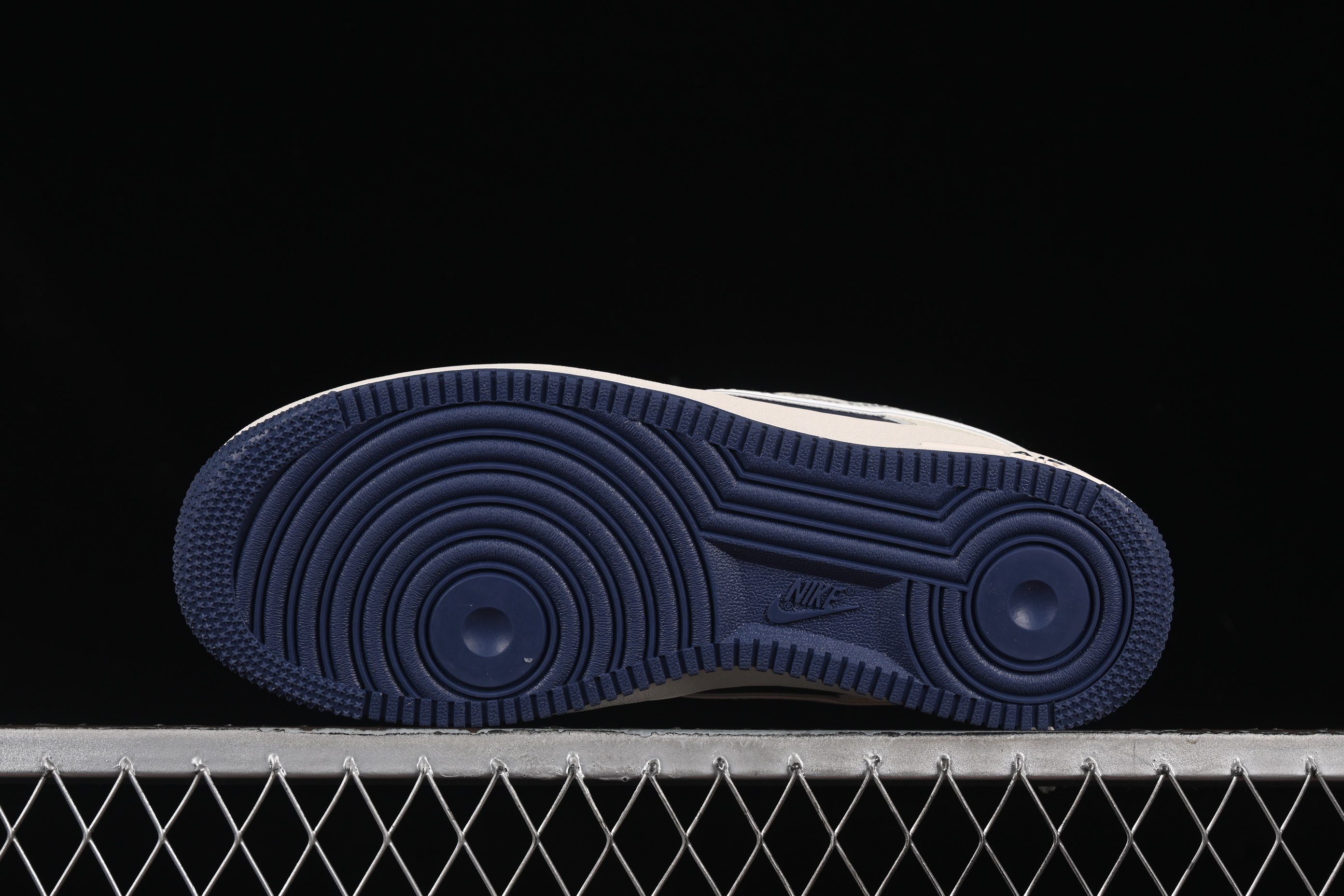 Nike Air Force 1'07 Low The North Face x Comme des Garçons Dark Blue Casual Sneakers - HH7518-075