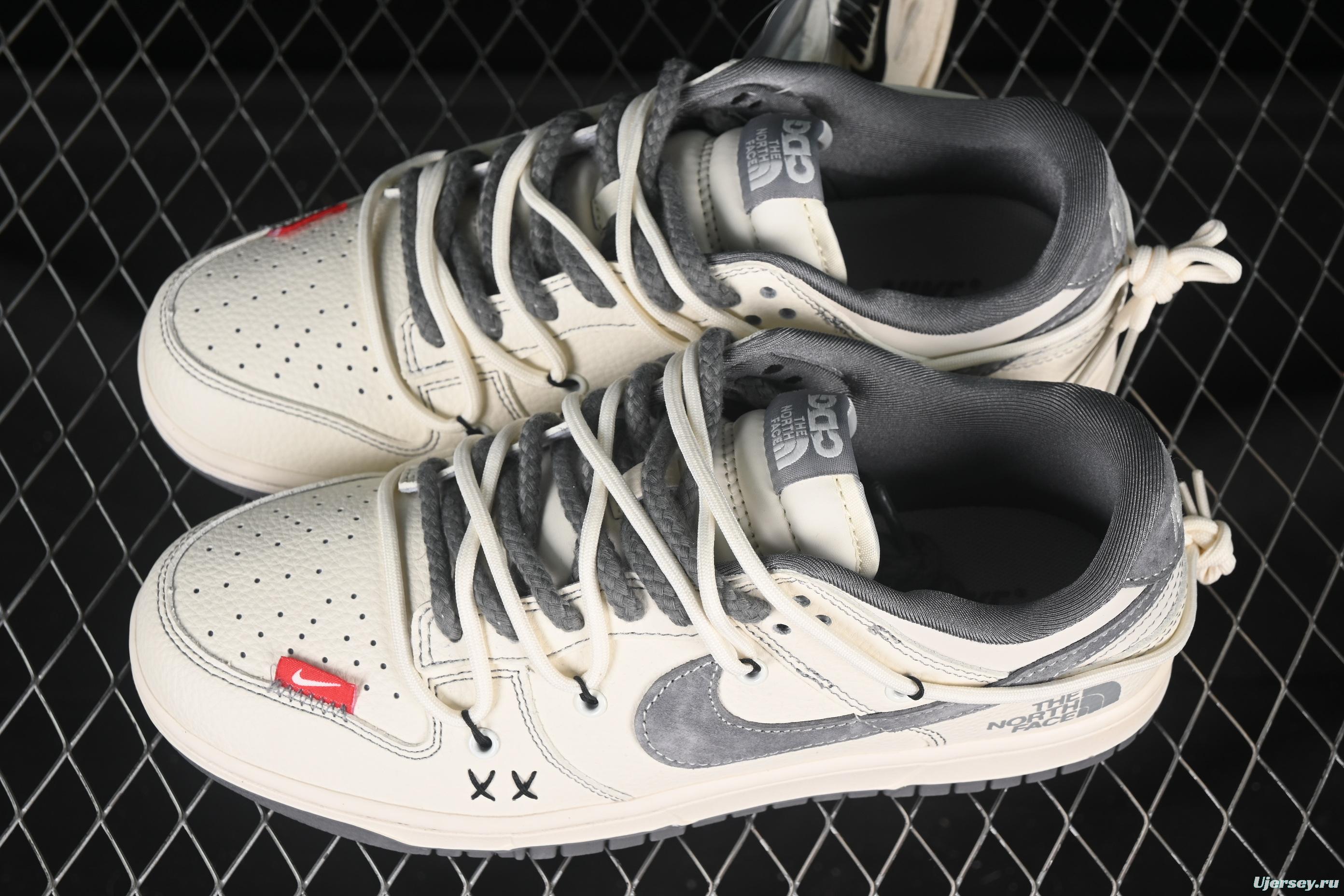 Nike SB Dunk Low The North Face Anniversary Customized Low-Top Casual Skate Shoes - YX5066-285