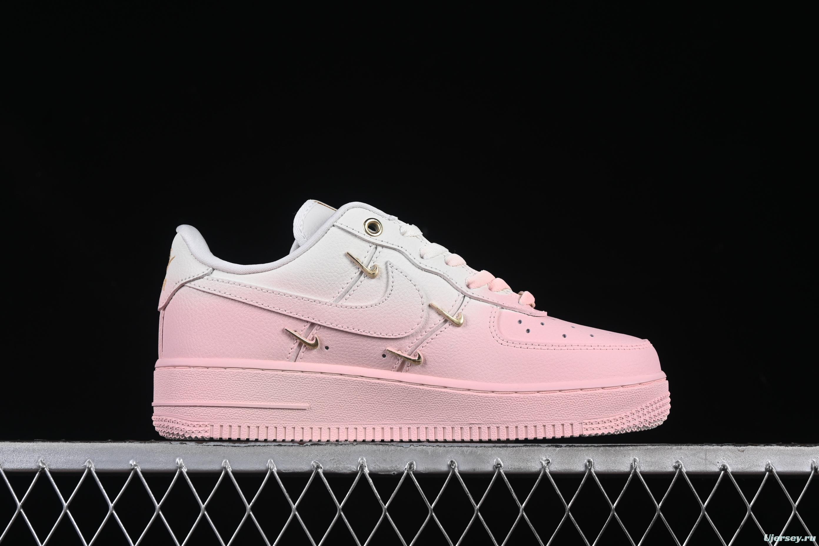 Nike Air Force 1'07 Low Casual Sneakers with Cherry Blossom Inspired Design - FC3654-121