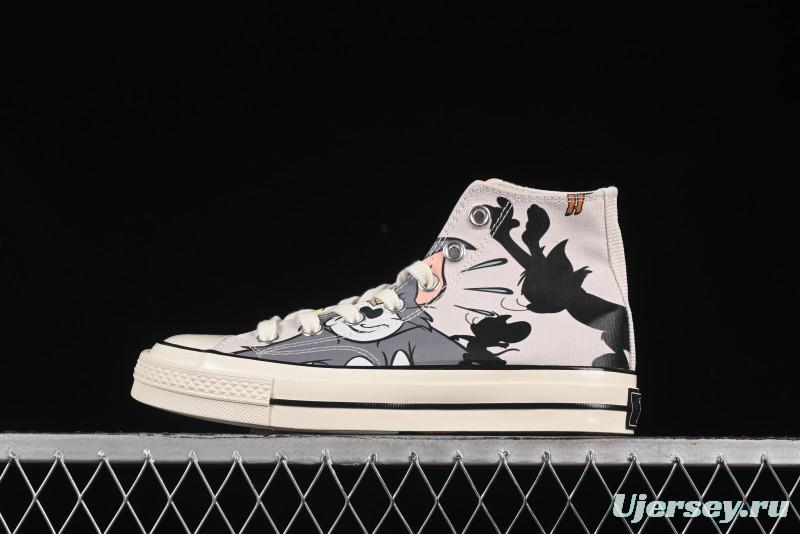 Converse Chuck Taylor All Star 1970s High Top Tom and Jerry Themed Casual Sneakers - A15111C