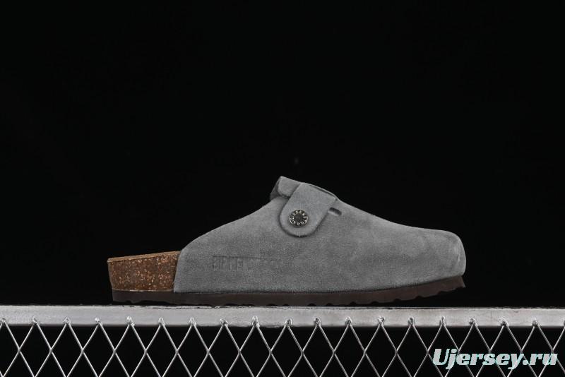 Birkenstock Arizona Soft Footbed Sandals with Suede Leather and Lambswool Lining - G.D4