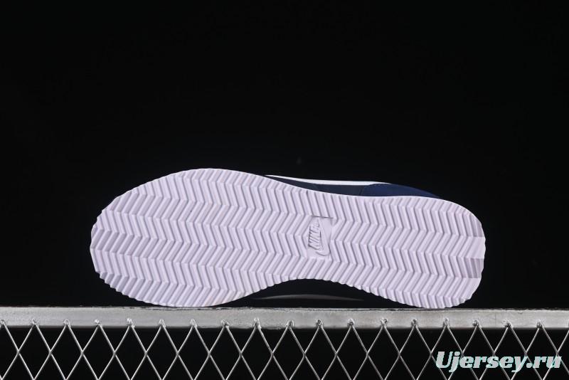 Nike Classic Cortez Leather Retro Running Shoes with Cushioned Sole - HF0263-400