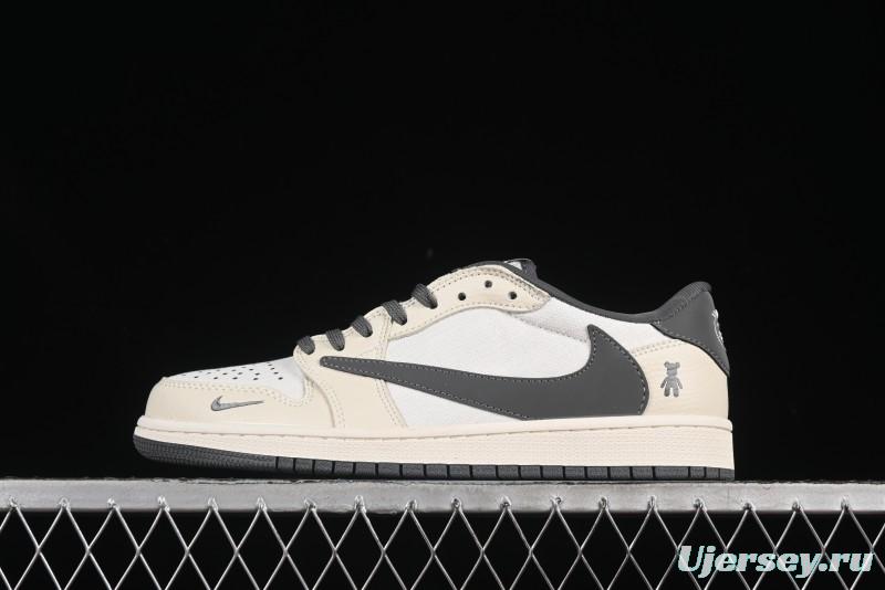 Nike Travis Scott x Fragment Design x Air Jordan 1 Low OG SP AJ1 Casual Sneakers - XS2024-005