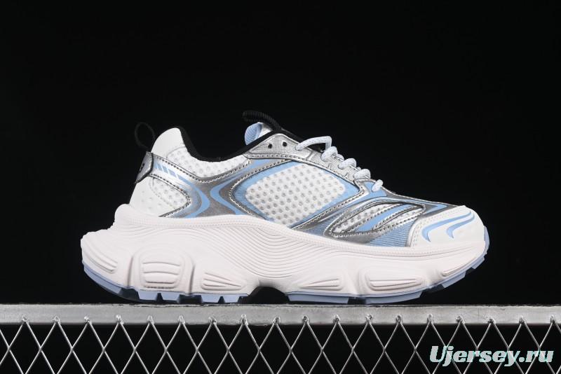 New York Yankees MLB Winner Chunky Height-Increasing Thick Sole Running Shoes - 3ASHWD15N50BLS